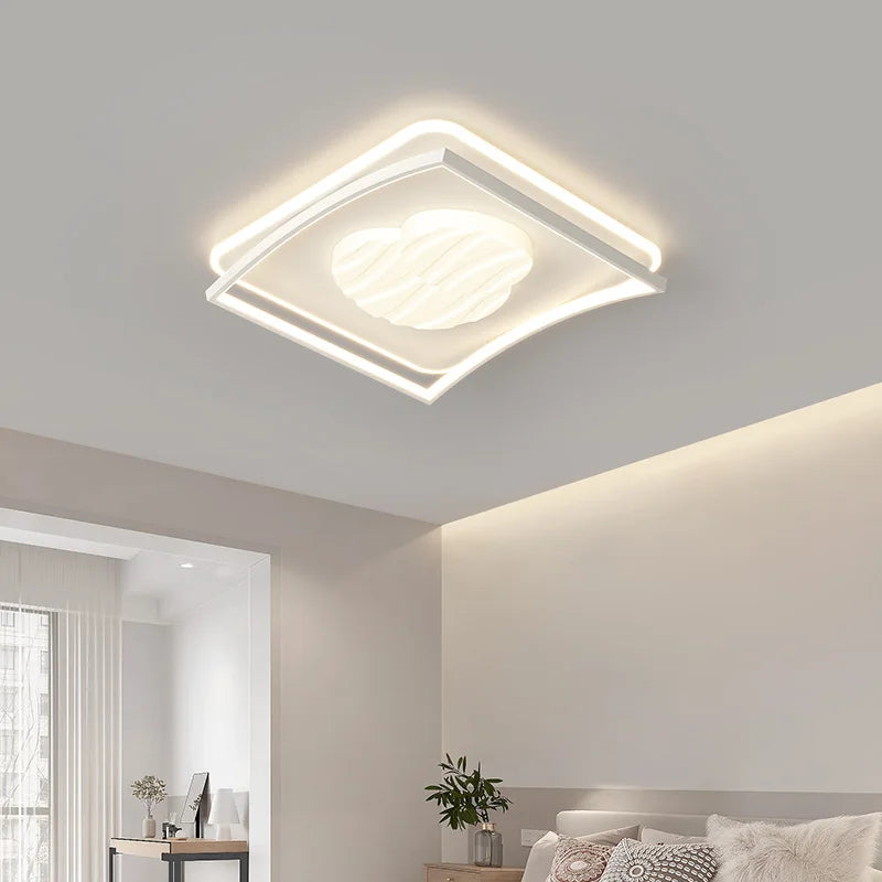 LED-Deckenleuchte im modernen nordischen Design, dekorative Leuchte, schlicht - vue 5 sur 11
