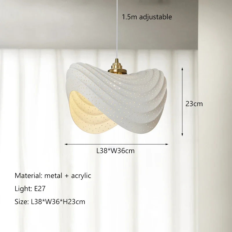 lustre nordique minimaliste design wabi sabi pour décoration intérieure