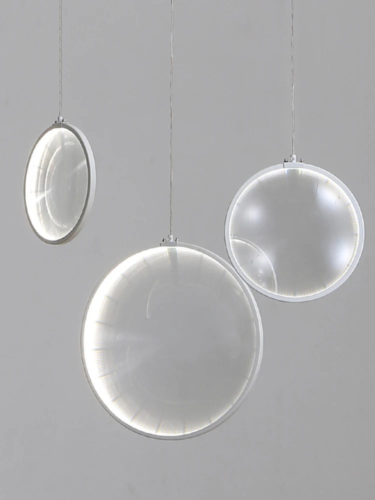 luminaire minimaliste moderne miroir convexe créatif en verre - vue 2 sur 9