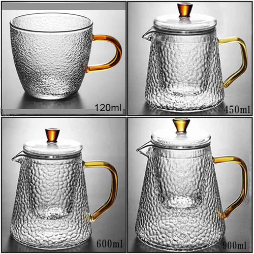 Théière japonaise verre borosilicate avec infuseur 800ml