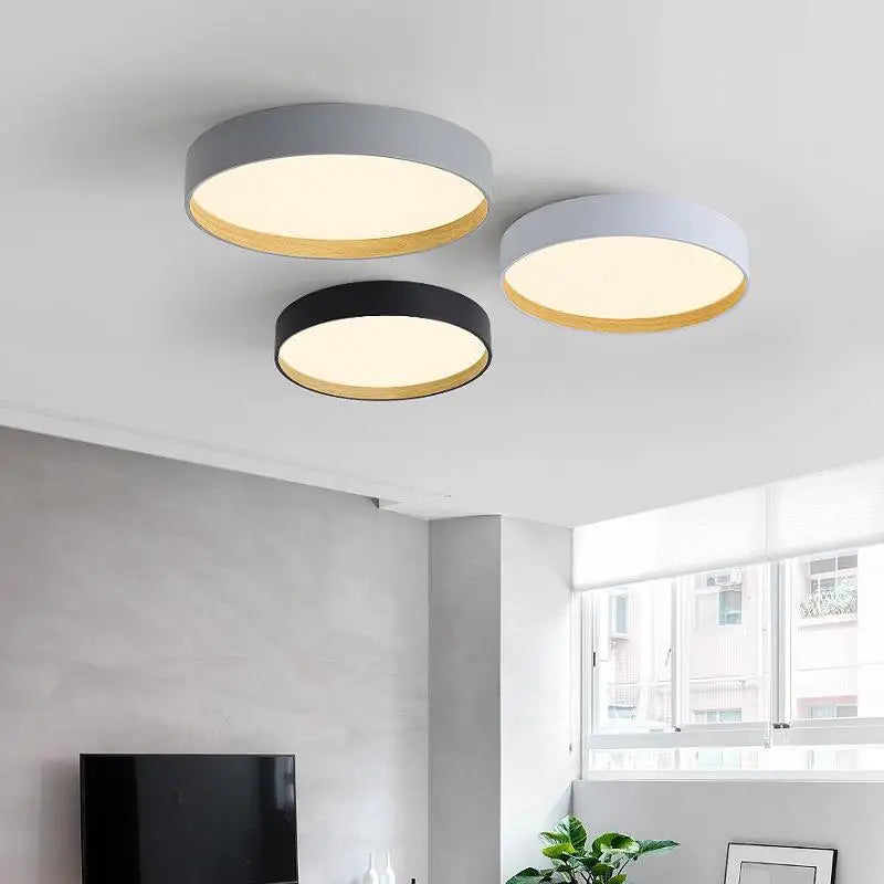plafonnier led minimaliste pour un éclairage moderne intérieur - vue 6 sur 14