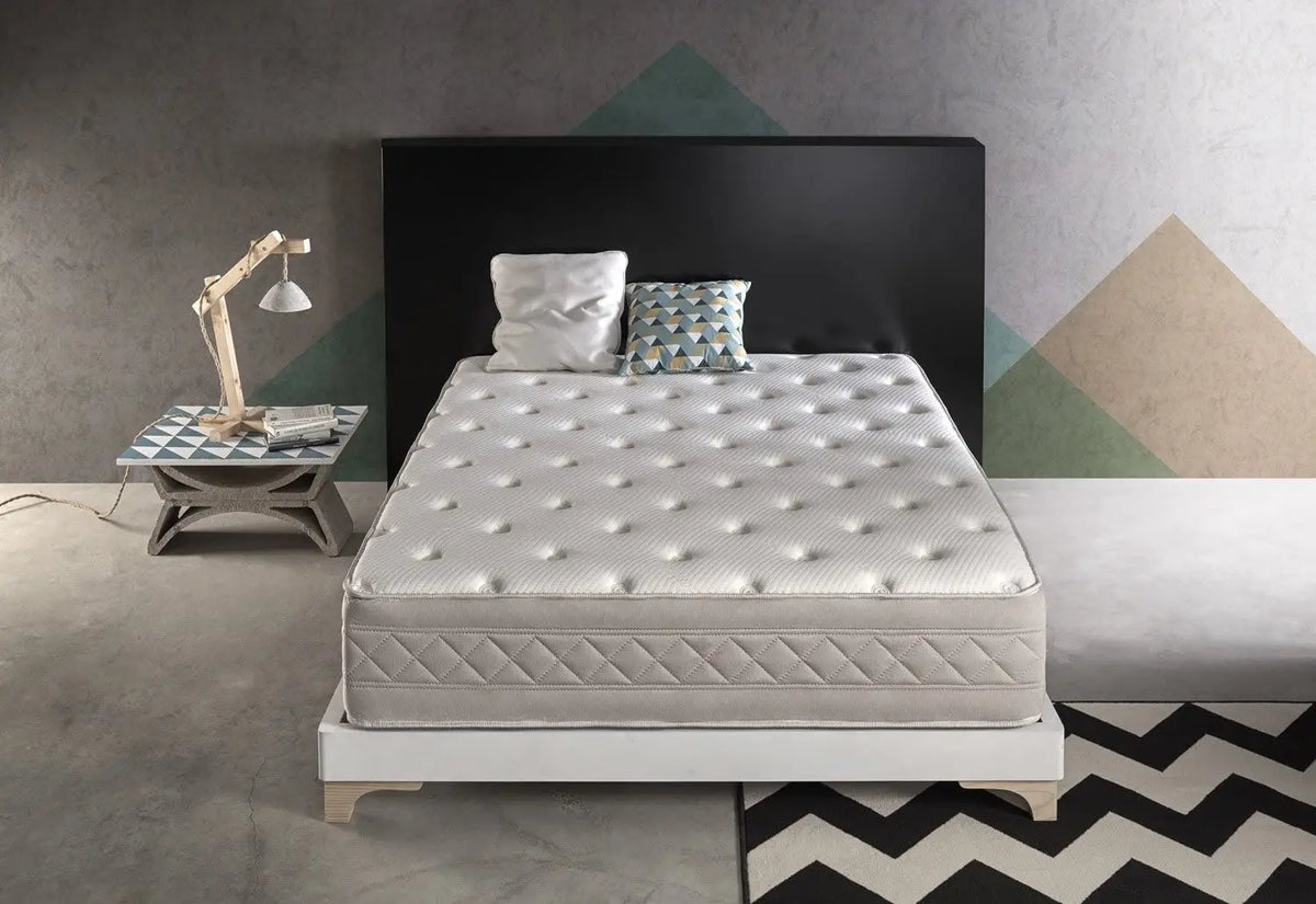 SIMPUR LOW COST, Crystal Royalty mattress, all sizes, height 30 Cm, foam, viscoelastic, Total independence of beds, ergonomic, anatomical, 11 comfort zones, mattresses, 135x190, 150x190, 90x190