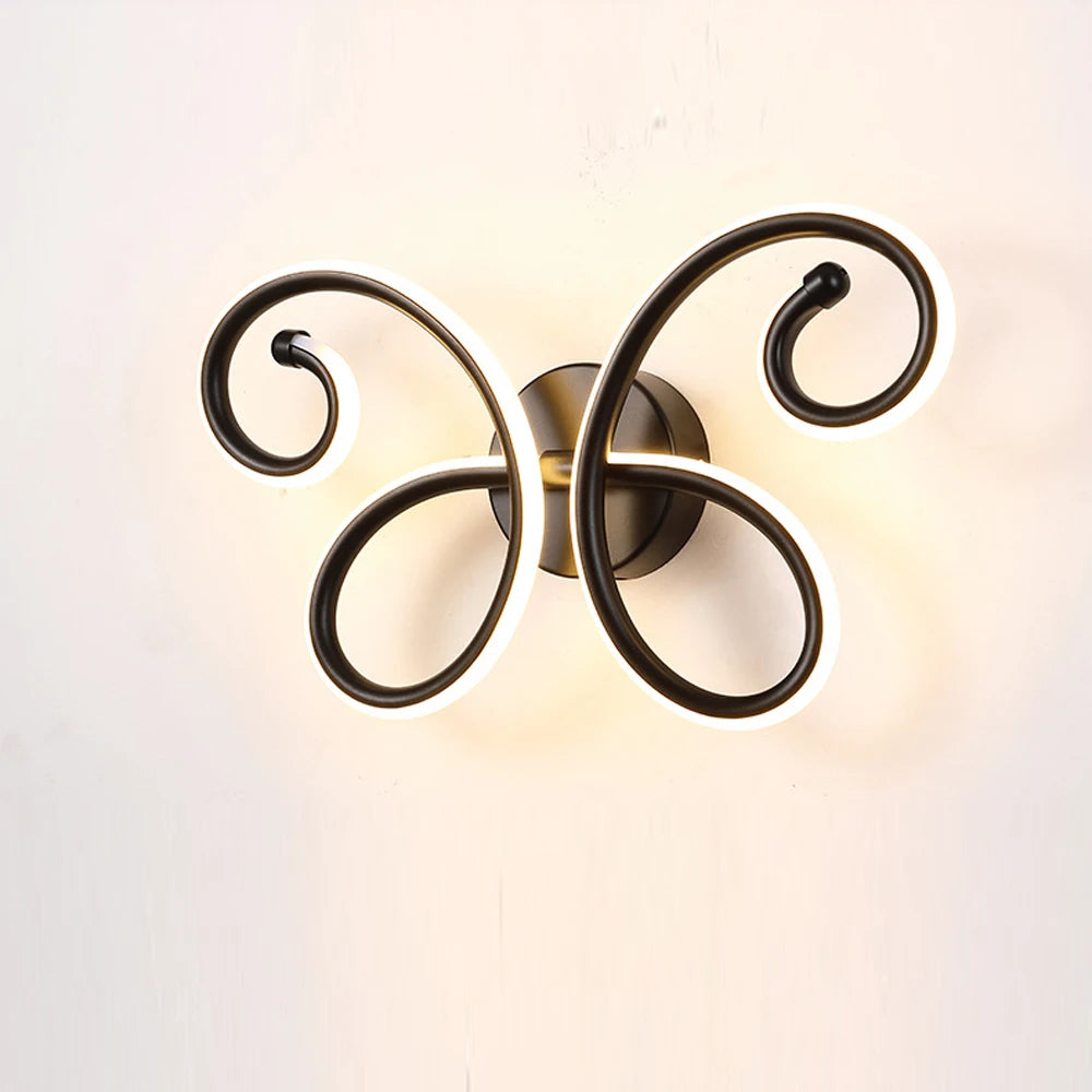 plafonnier led moderne lumineux pour intérieur luminaire nordique - vue 5 sur 7