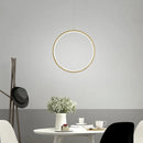 Minimalistischer LED-Kronleuchter im nordischen Stil für den Innenbereich