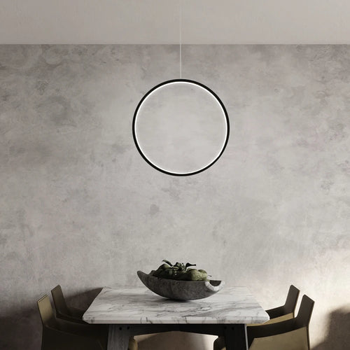Minimalistischer LED-Kronleuchter im nordischen Stil für den Innenbereich - vue 6 sur 18