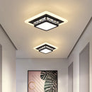 plafonnier led moderne pour éclairage intérieur escalier