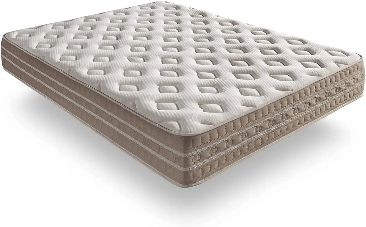 SIMPUR LOW COST, Bio Thermal mattress, all size, height 30Cm, foam, viscoelastic, natural Cashmere fibers, high grammage padded fabric, ergonomic, orthopedic, mattresses, 90x190, 135x190, 150x190
