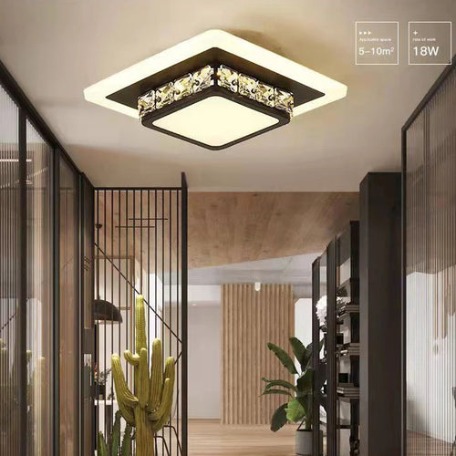 plafonnier led moderne pour éclairage intérieur escalier