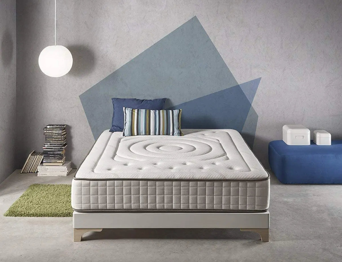 SIMPUR, Imperial Cashmere Mattress, All Measurements, Height 25 Cm, 11 Comfort Zones, Medium/High Hardness, Reversible, Orthopedic, 90x190, 135x190, 150x190