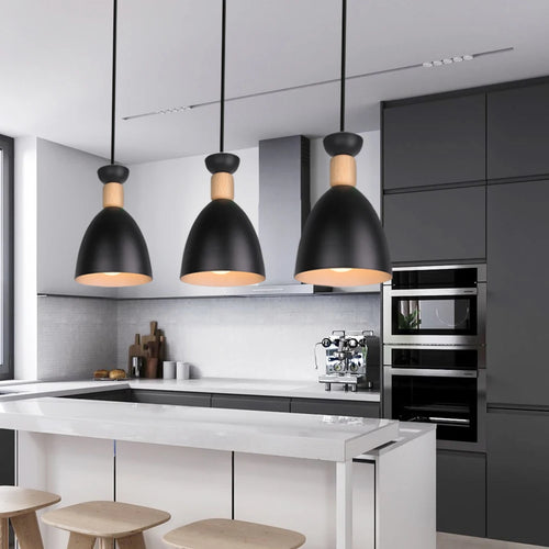 lustre nordique led suspensions minimalistes modernes décoratives