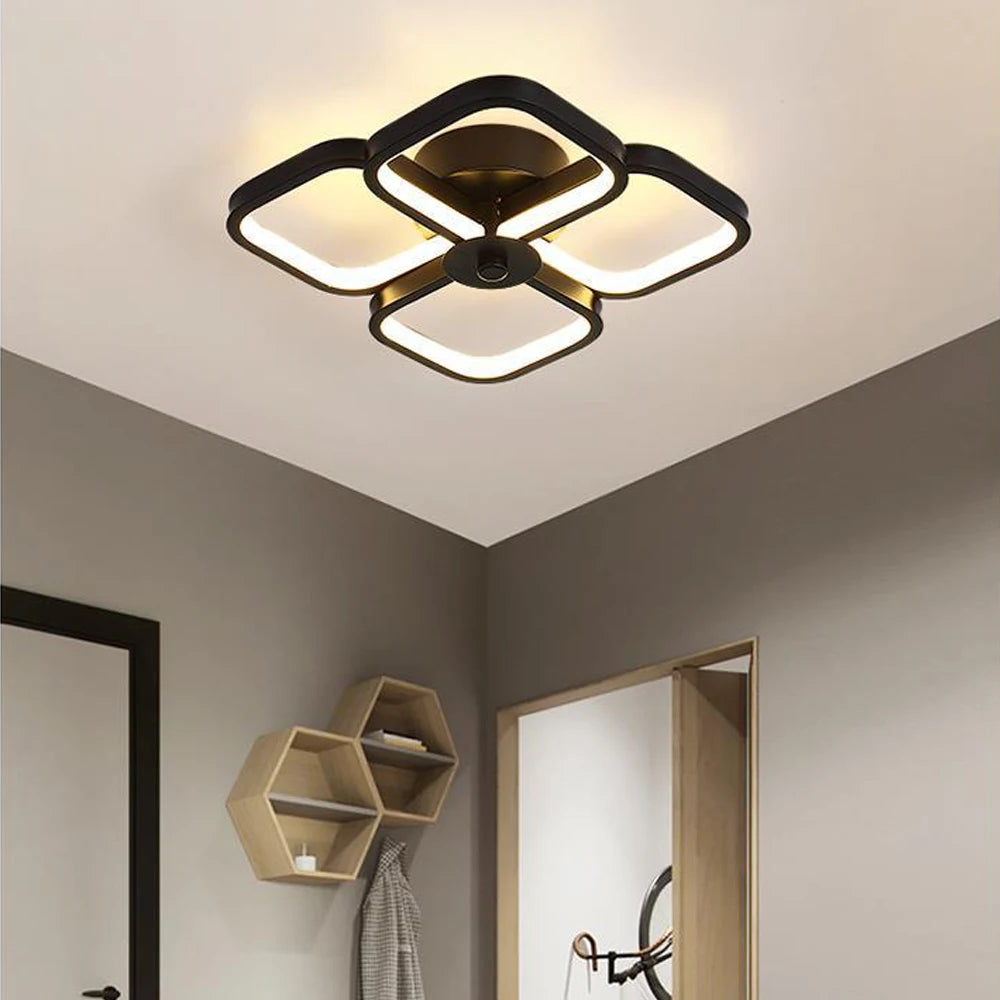 plafonnier led style nordique minimaliste pour intérieur