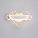 Applique murale Led Simple et moderne en forme de cœur