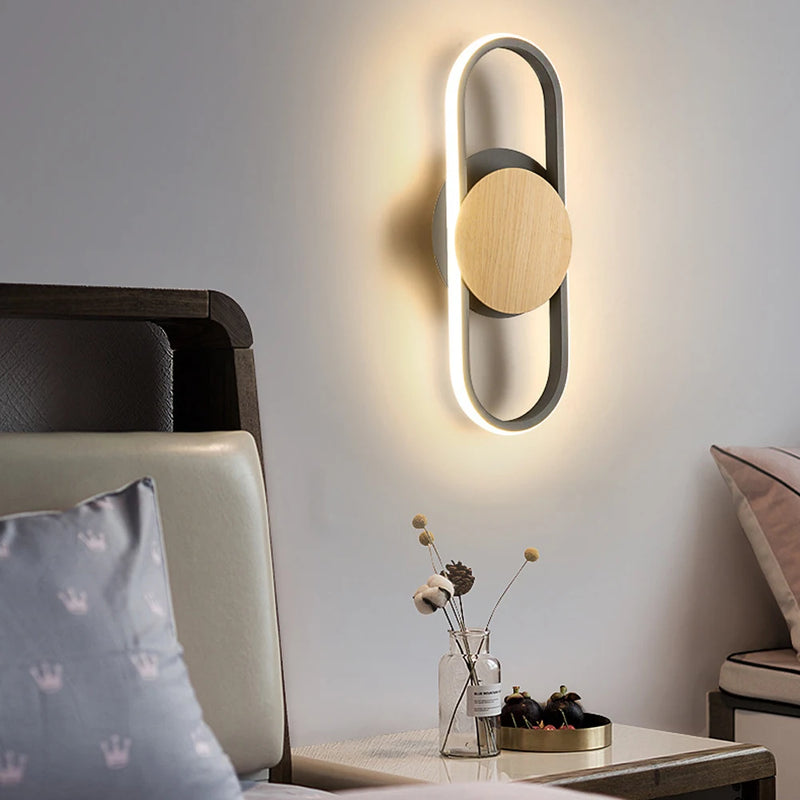 applique murale led moderne pour éclairage intérieur domestique