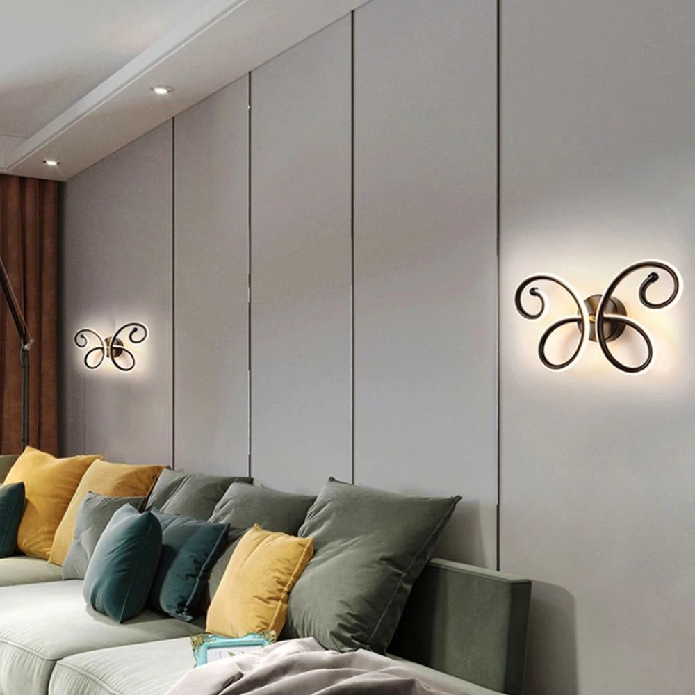 plafonnier led moderne lumineux pour intérieur luminaire nordique - vue 4 sur 7