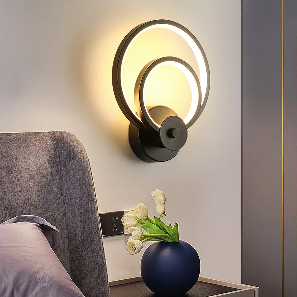 Applique murale LED moderne et Vintage en fer