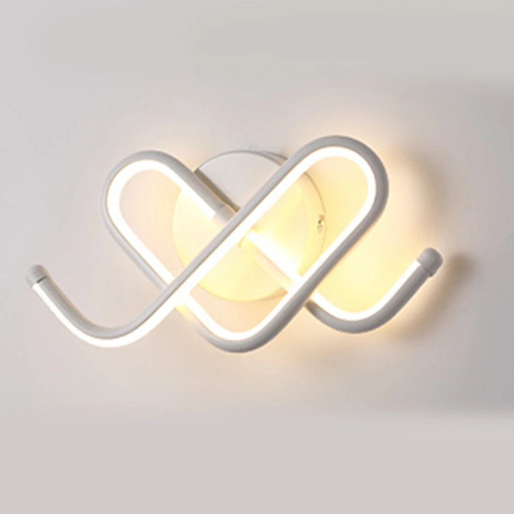 LED-Wandleuchte Acryl Innen Warmweiß Kaltweiß - vue 5 sur 7