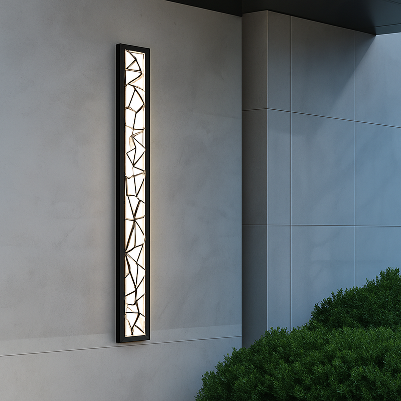 Applique extérieure étanche LED grande applique IP65 en aluminium lumière jardin Villa porche applique lumière 110V 220V applique Luminaire