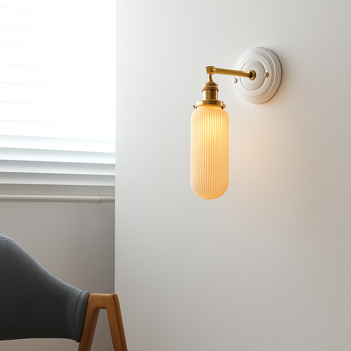 applique led nordique beisde iwhd blanc céramique