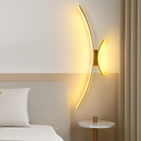 Applique murale arc de cercle design minimaliste à LED