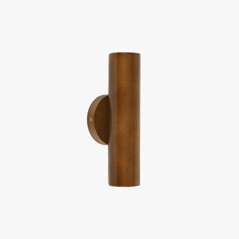 applique murale bois abat-jour bâton lecture nordique