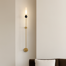 Applique murale boule de marbre naturel