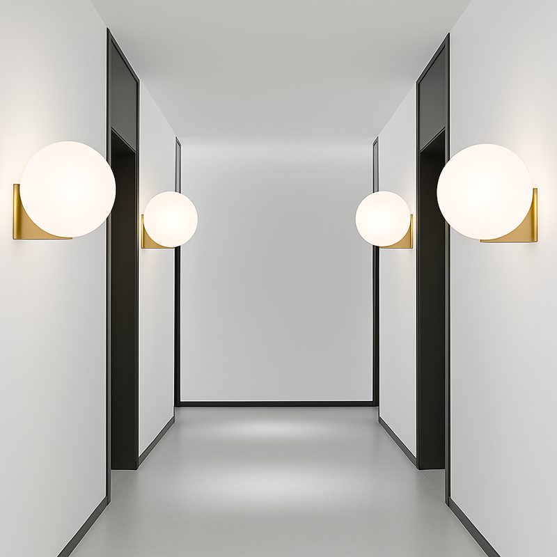 applique murale boule Personnalité créative art