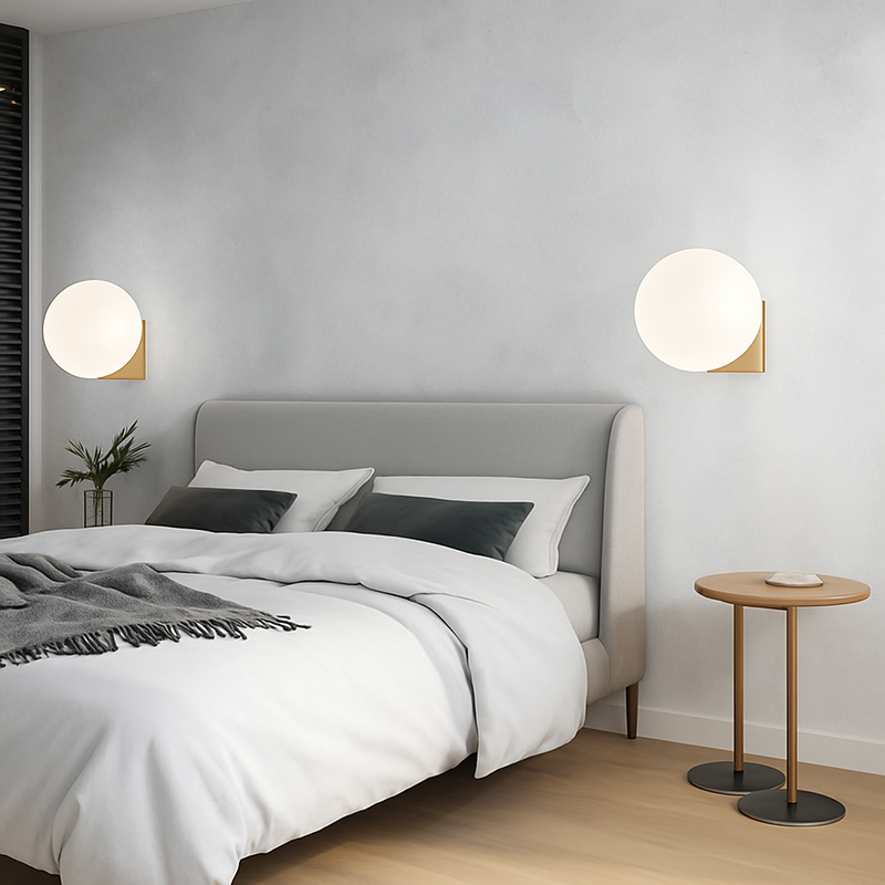 applique murale boule Personnalité créative art