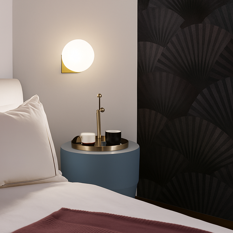 applique murale boule Personnalité créative art