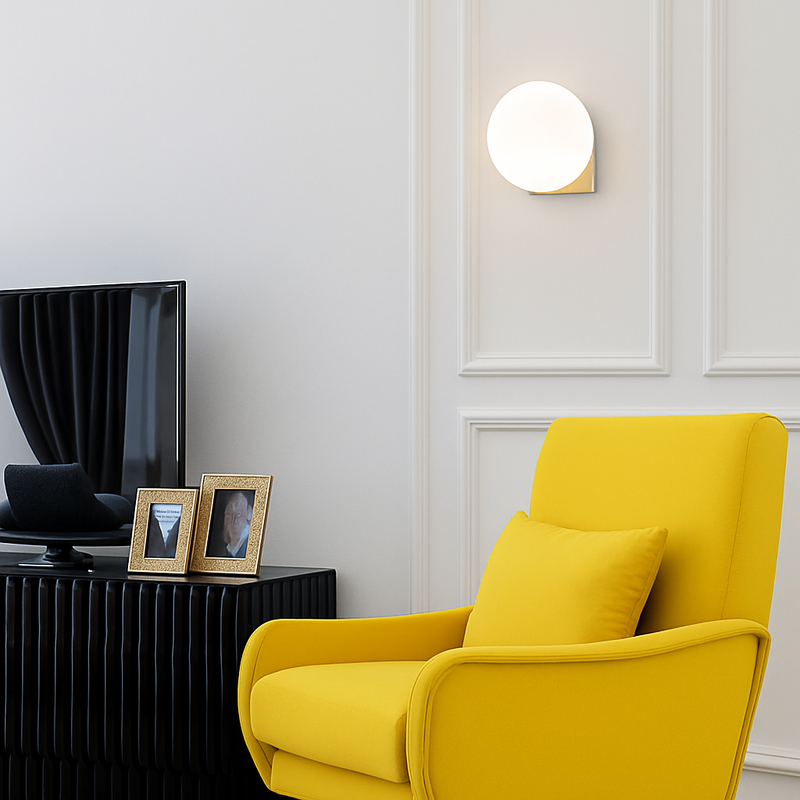 applique murale boule Personnalité créative art