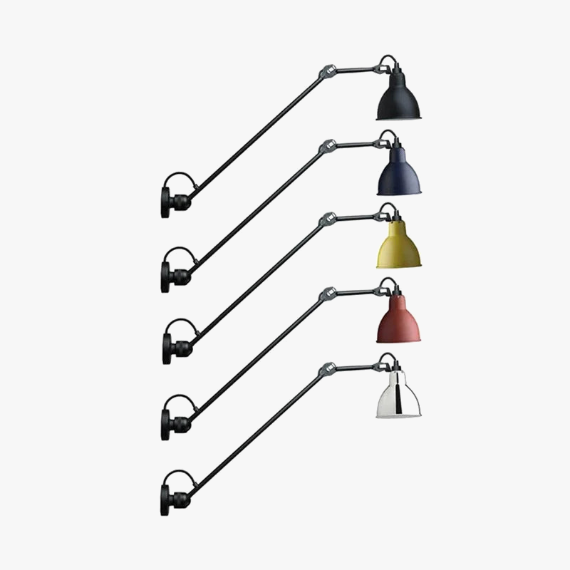 Applique murale bras robotique luminaire design pour intérieur moderne
