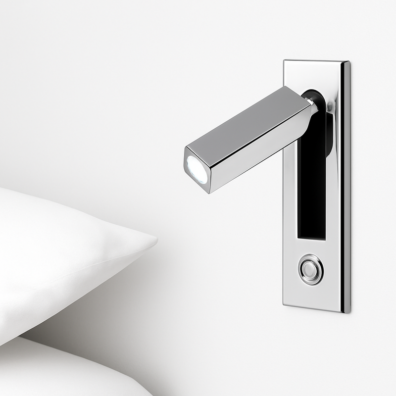 Applique murale design liseuse LED carré Reading