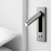 Design-Wandleuchte LED-Leseleuchte Quadrat Reading