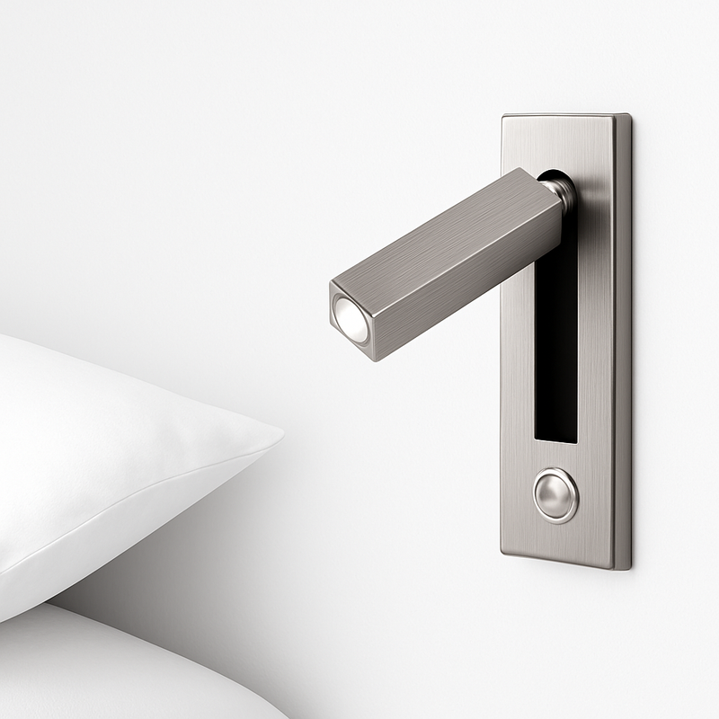 Applique murale design liseuse LED carré Reading