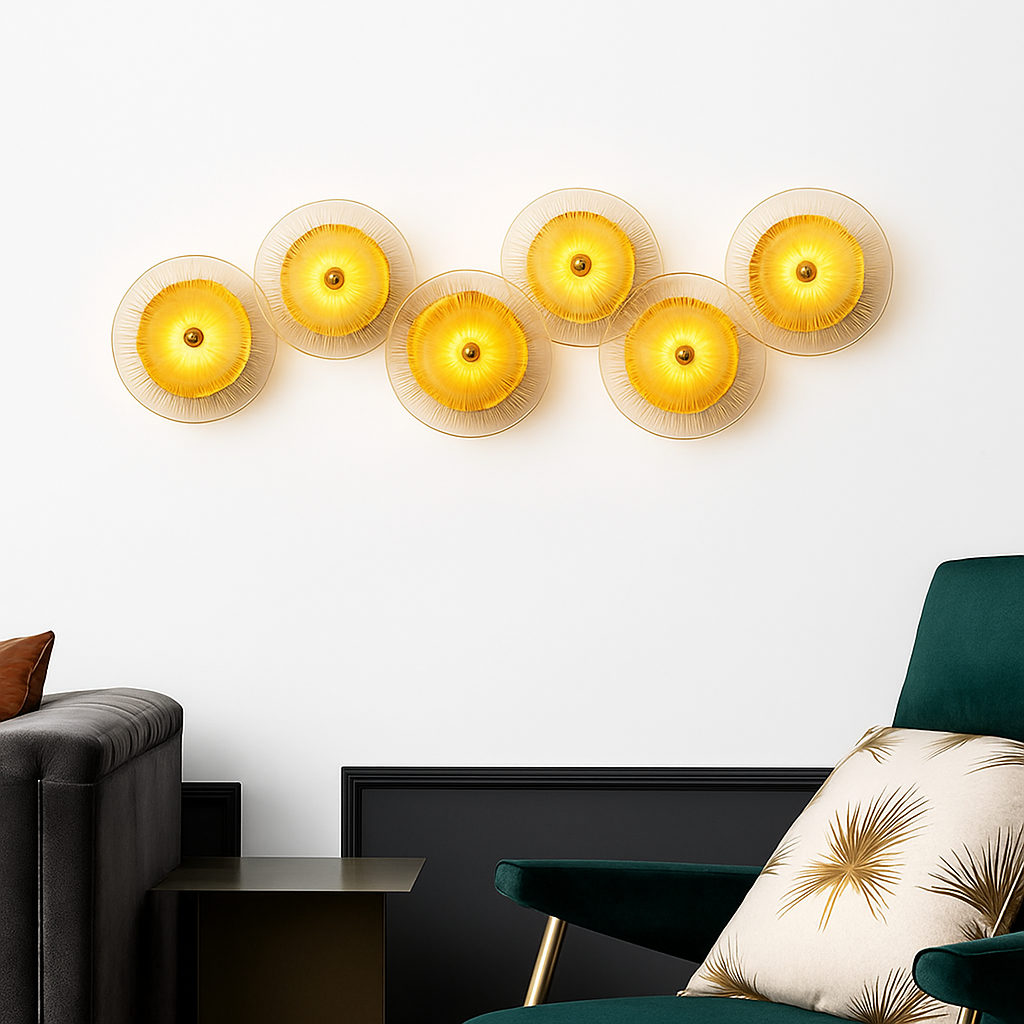 applique murale en cristal design moderne pour intérieur décoratif - vue 4 sur 11