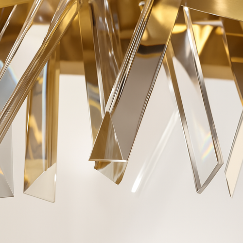applique murale en cristal moderne pour décoration intérieure élégante