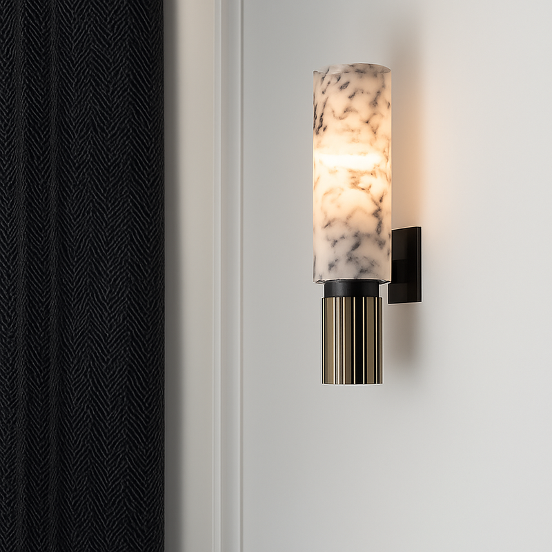 applique murale en marbre naturel style nordique créatif pour décoration intérieure