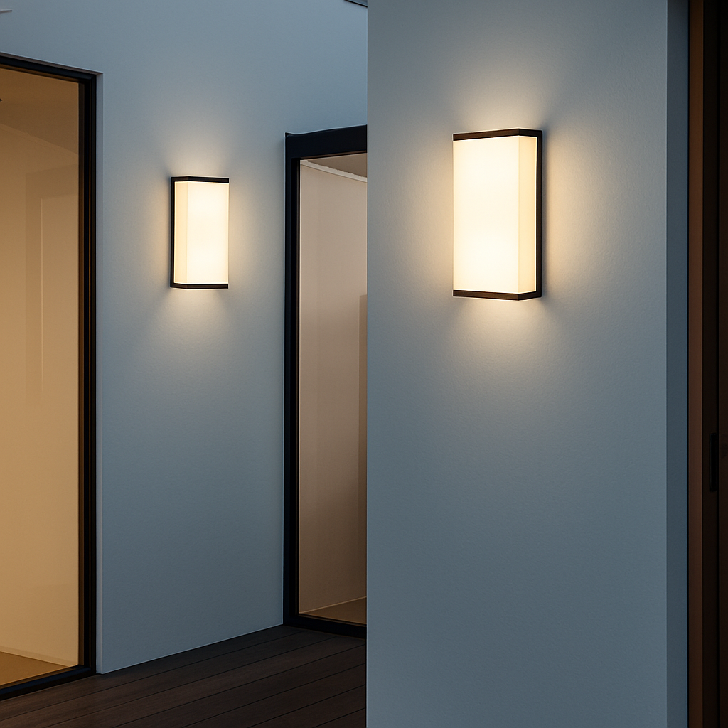 Applique murale extérieure Led moderne étanche IP65 balcon jardin clôture lumières porche extérieur lumière applique murale extérieure 110v 220v - vue 4 sur 7