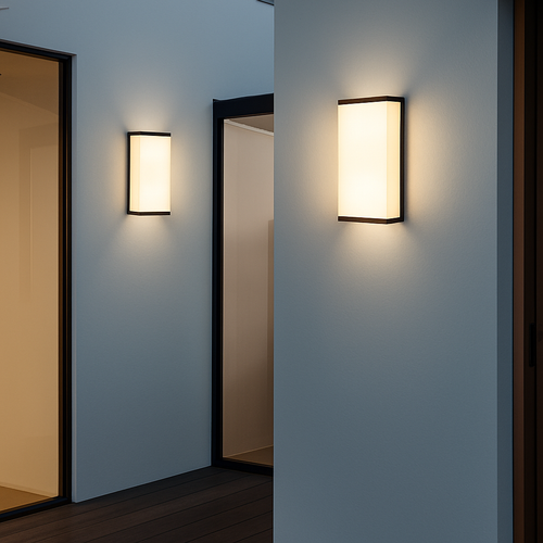 Applique murale extérieure Led moderne étanche IP65 balcon jardin clôture lumières porche extérieur lumière applique murale extérieure 110v 220v