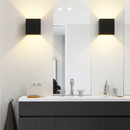 applique murale led carrées en aluminium pour décoration murale