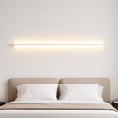 Minimalistische LED-Wandleuchte Kubus aus Aluminium mit Fernbedienung und dimmbar