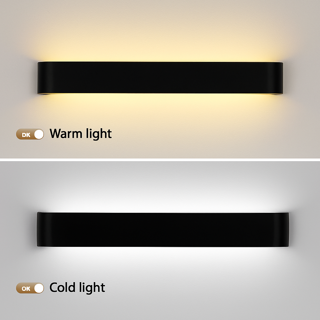 applique murale à led design pour intérieur moderne - vue 6 sur 8