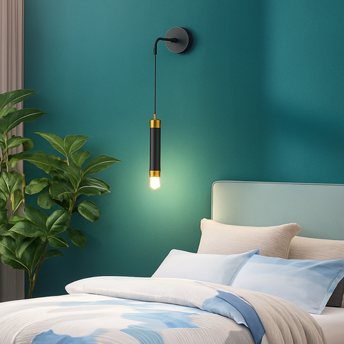 LED-Wandleuchte mit zwei Köpfen aus Acryl für stilvolle Wohnraumdeko - vue 3 sur 15