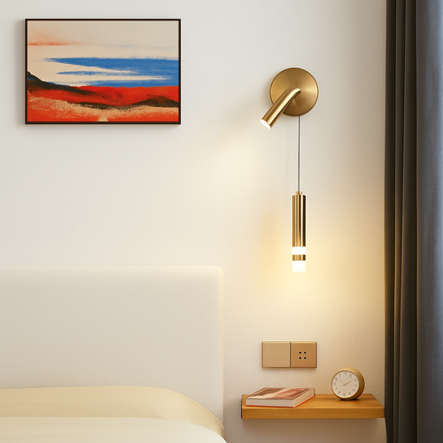LED-Wandleuchte mit zwei Köpfen aus Acryl für stilvolle Wohnraumdeko - vue 5 sur 15