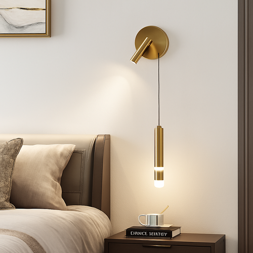 LED-Wandleuchte mit zwei Köpfen aus Acryl für stilvolle Wohnraumdeko - vue 7 sur 15