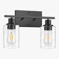 applique murale led en verre style nordique moderne