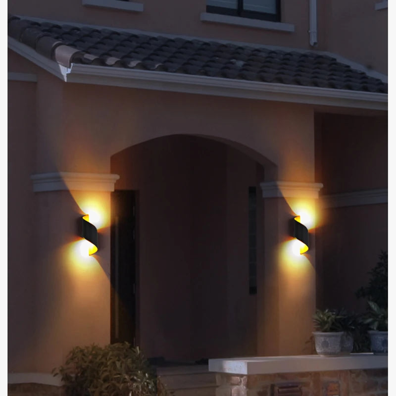 Applique murale led extérieur design moderne pour éclairage étanche