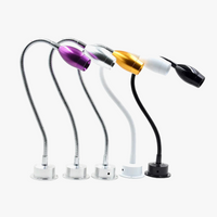 Moderne flexible LED-Wandleuchte für Lese- und Stimmungslicht