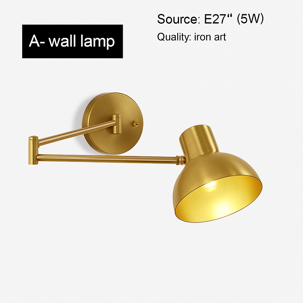 applique murale led à intensité variable pour lecture et étude - vue 13 sur 14