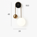 applique murale led élégante pour décoration moderne et ambiance chaleureuse