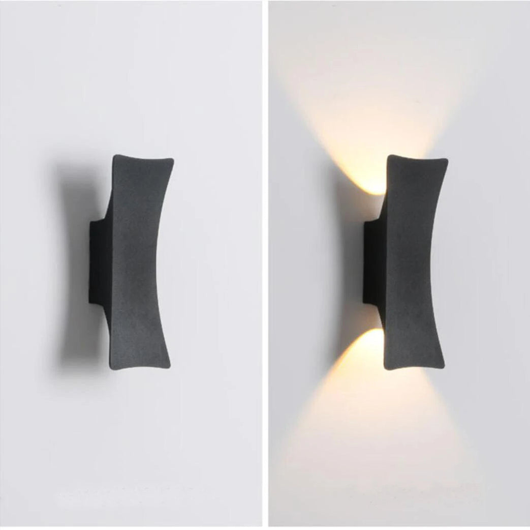Applique murale LED lampe intérieure et extérieure moderne minimaliste